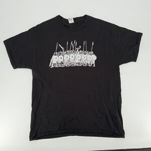 Viking World Tour Nordic Viking Graphic Tee Hanes L Black